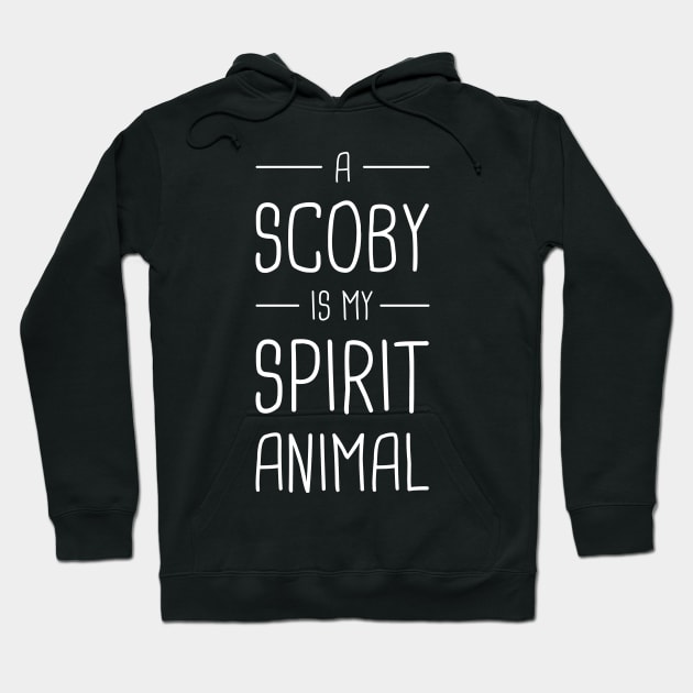 Spirit Animal Scoby | Kombucha Hoodie by MeatMan